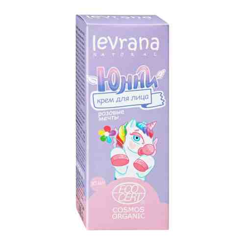 Крем для лица детский Levrana ЮННИ розовые мечты 30 мл арт. 3450571