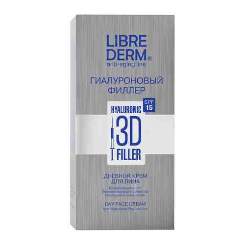 Крем для лица Librederm Гиалуроновый 3D-филлер дневной SPF15 30 мл арт. 3521576