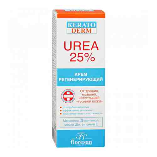 Крем для ног Floresan регенерирующий UREA 25% 100 мл арт. 3376355