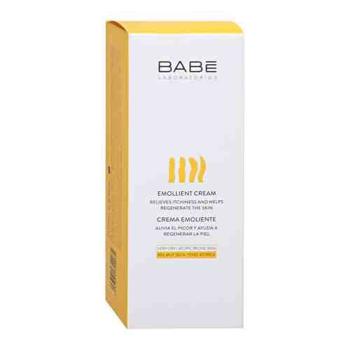 Крем-эмоллиент BABE Laboratorios с Омега 3-6-9 восстанавливающий 200 мл арт. 3451134
