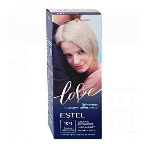 Крем-краска для волос Estel Love оттенок 10/1 Блондин серебристый арт. 3355802
