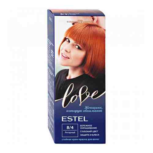 Крем-краска для волос Estel Love оттенок 8/4 Янтарный арт. 3355799