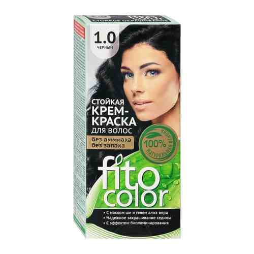 Крем-краска для волос Фито Косметик Fitocolor стойкая оттенок 1.0 Черный арт. 3425523