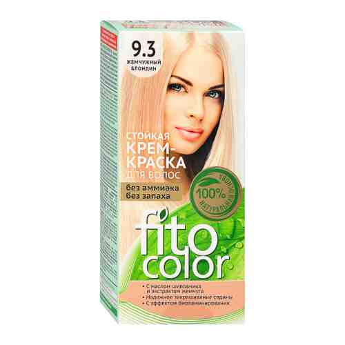 Крем-краска для волос Фито Косметик Fitocolor стойкая оттенок 9.3 Жемчужный блондин арт. 3425528