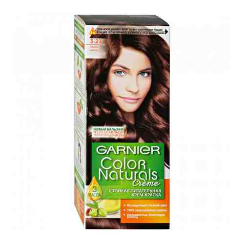 Крем-краска для волос Garnier Color Naturals Питательная оттенок 3.23 Темный шоколад арт. 3372872