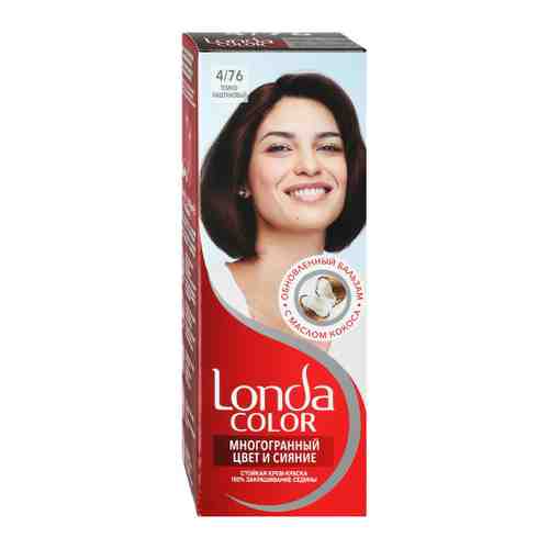 Крем-краска для волос Londa Color стойкая оттенок 4/76 Темно-каштановый арт. 3521449