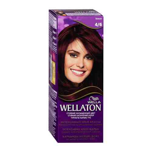Крем-краска для волос Wella Wellaton Интенсивная 4.6 божоле 110 мл арт. 3430075