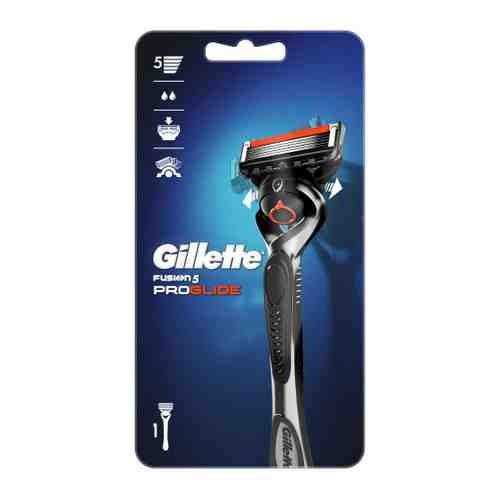 Станок для бритья Gillette Fusion ProGlide 5 с технологией FlexBall 1 сменная кассета арт. 3264904