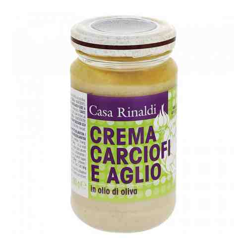 Крем-паста Casa Rinaldi из артишоков с чесноком в оливковом масле 180 г арт. 3359360