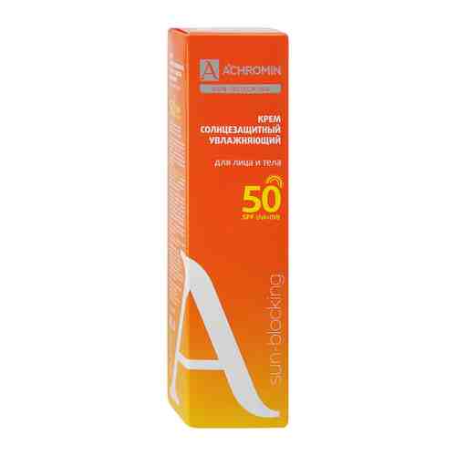 Крем солнцезащитный для лица и тела Achromin Экстра-защита SPF50 100 мл арт. 3516893