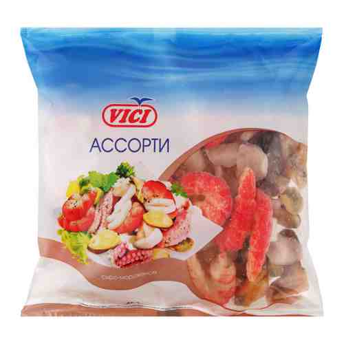Ассорти из морепродуктов Vici сыро-мороженое 450 г арт. 3398239