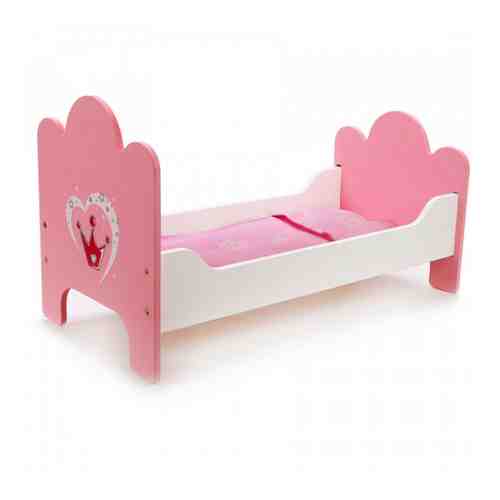 Кроватка для кукол Mary Poppins Корона деревянная арт. 3378233