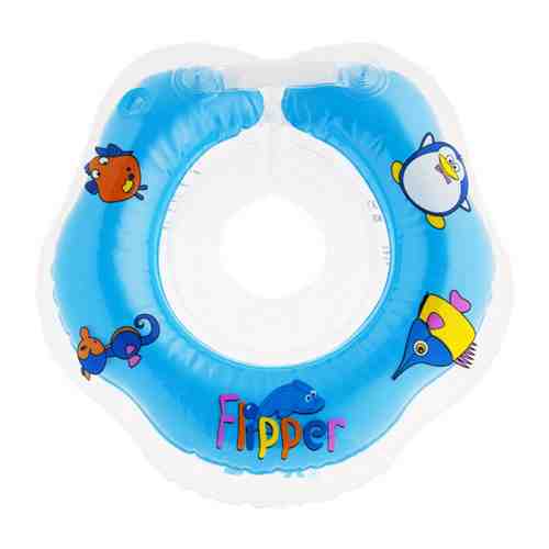 Круг детский Roxy Flipper на шею для купания голубой арт. 3445844
