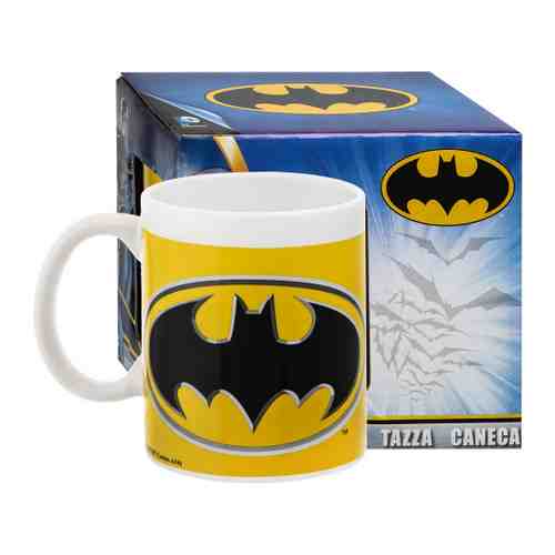 Кружка Stor S.L. Бэтмен Лого керамическая в подарочной упаковке 325 мл арт. 3480656