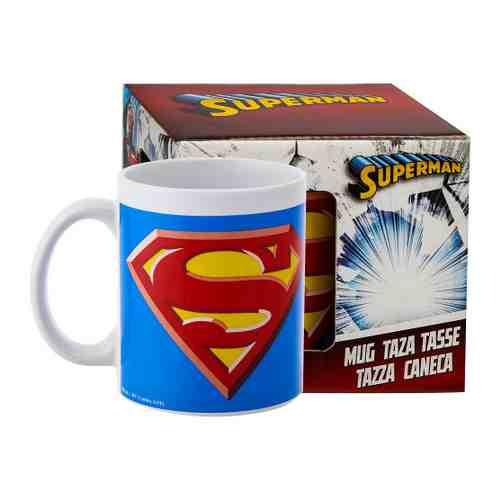 Кружка Stor S.L. Супермен Знак керамическая в подарочной упаковке 325 мл арт. 3480654