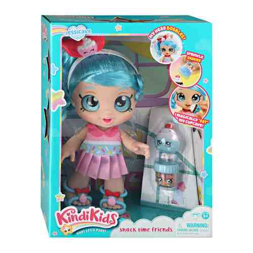 Кукла Kindi Kids Джессикейк с аксессуарами 25 см арт. 3418512