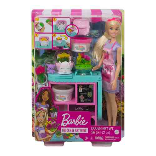 Кукла Mattel Barbie Барби Флорист с цветочным магазином арт. 3481904
