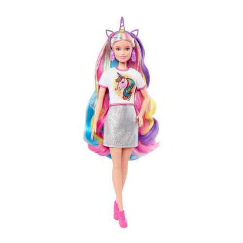 Кукла Mattel Barbie Радужные волосы арт. 3428567