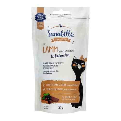 Лакомство Sanabelle Snack с ягненком и бузиной для кошек 55 г арт. 3429239
