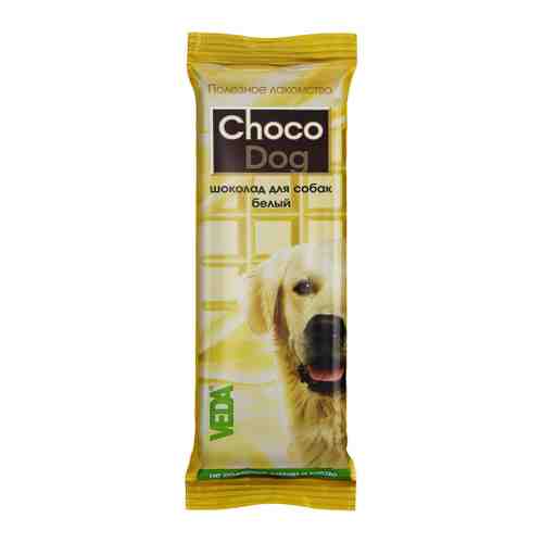 Лакомство Veda Choco Dog белый шоколад для собак 45 г арт. 3496628