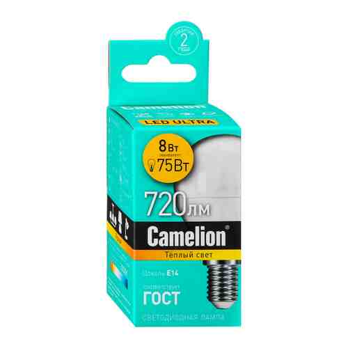 Лампа Camelion Led G45 E14 8W арт. 3471650