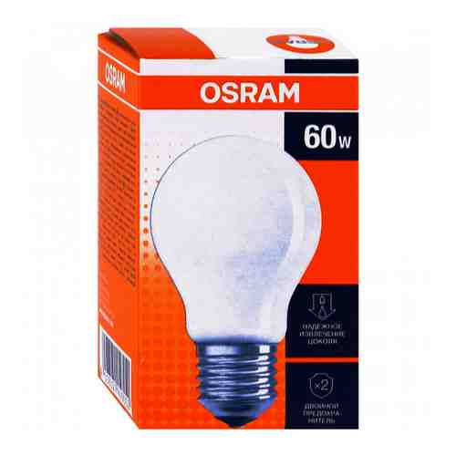 Лампа Osram A55 E27 60W матовая арт. 3371958