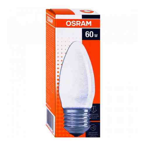 Лампа Osram B35 E27 60W матовая арт. 3371959