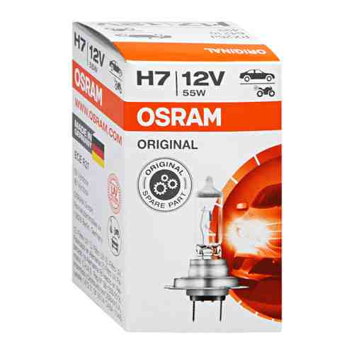 Лампа Osram Original Lin 12V H7 55W PX26d 1 штука (картон) арт. 3441946