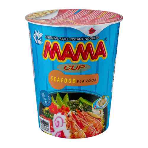 Лапша Мама тайская со вкусом морепродуктов быстрого приготовления 70 г арт. 3414370