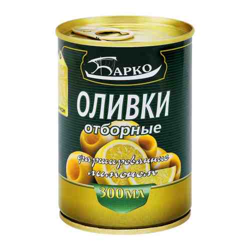 Оливки Барко фаршированные лимоном 300 г арт. 3507149