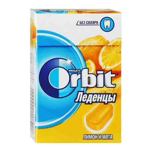 Леденцы Orbit освежающие Лимон и мята 35 г арт. 3344259