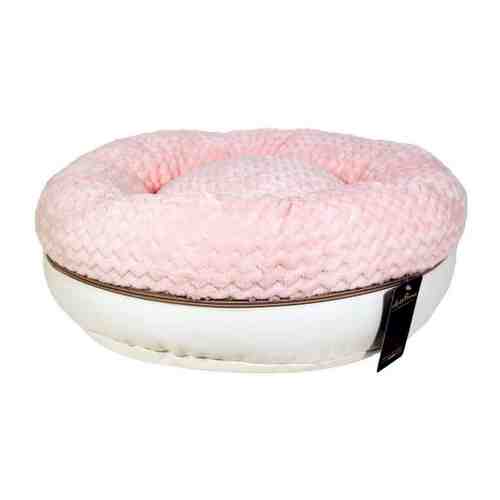 Лежак Anteprima Donut розовый для животных 55x55x20 см арт. 3458438