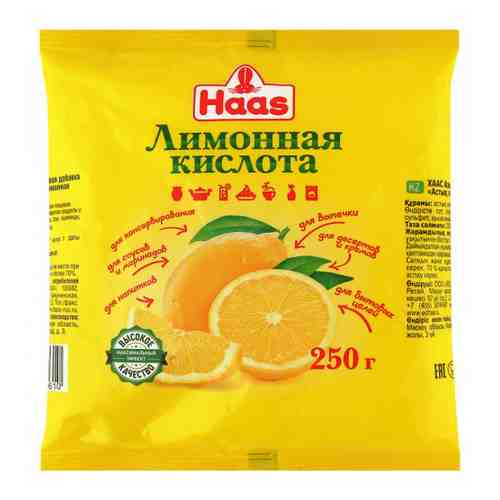 Лимонная кислота Haas 250 г арт. 3370504