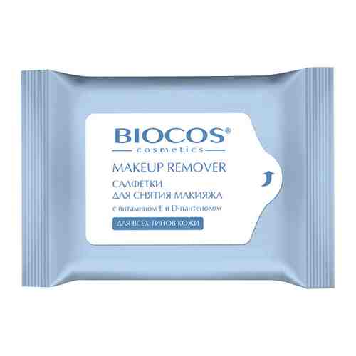 Влажные салфетки BioCos для снятия макияжа для всех типов кожи 15 штук арт. 3519666