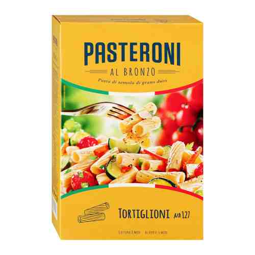 Макаронные изделия Pasteroni №127 Tortoglioni 400 г арт. 3371328