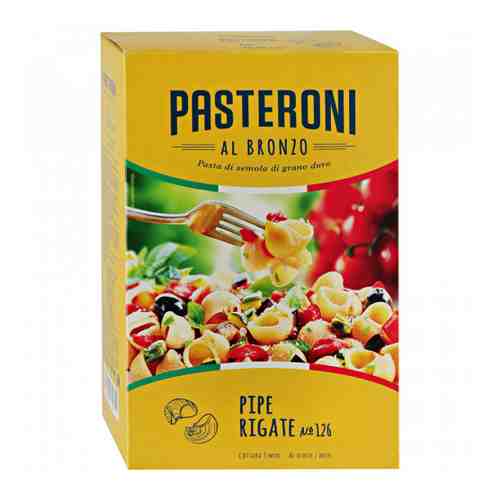 Макаронные изделия Pasteroni №126 Pipe Rigate 400 г арт. 3371327