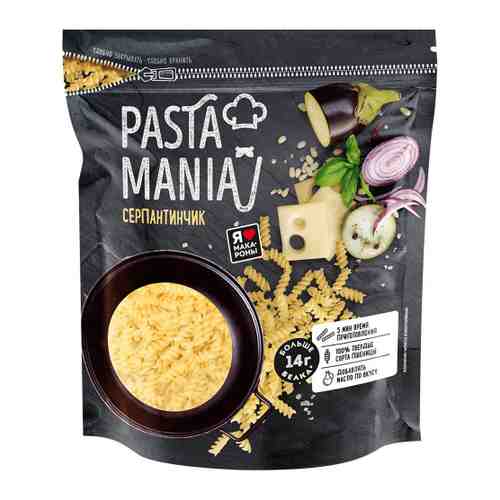 Макаронные изделия Pasta Mania Серпантинчик 430 г арт. 3474731