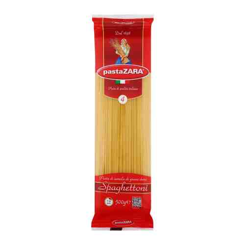 Макаронные изделия Pasta Zara №4 Спагетти 500 г арт. 3047737