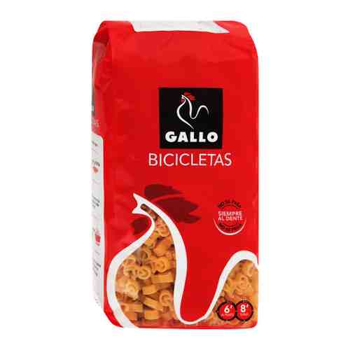 Макаронные изделия Gallo из твердых сортов пшеницы Bicicletas (Велосипеды) 450 г арт. 3451786