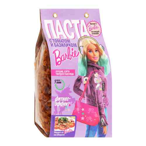 Макаронные изделия Barbie с томатом и базиликом 300 г арт. 3455204