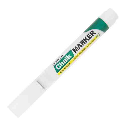 Маркер MunHwa Chalk Marker меловой на спиртовой основе белый (толщина линии 3.0 мм) арт. 3399628