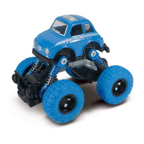 Машинка Funky Toys инерционный механизм синяя 9.5 см арт. 3488966