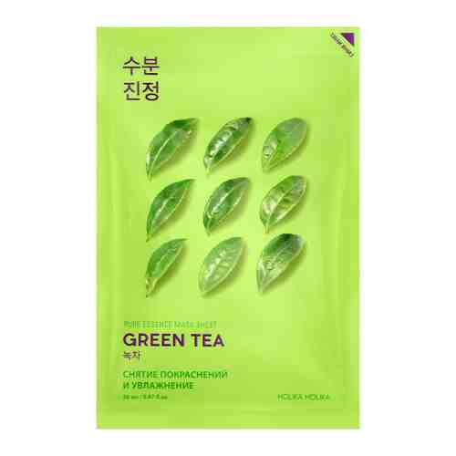 Маска для лица Holika Holika Pure Essence тканевая Зеленый чай 20 мл арт. 3414543