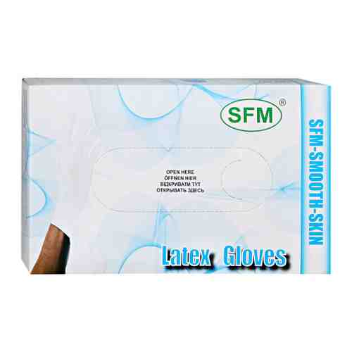 Перчатки SFM смотровые нестерильные размер L (100 штук) арт. 3216933