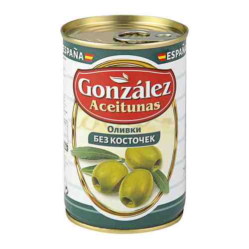 Оливки Gonzalez зеленые без косточек 300 г арт. 3391746