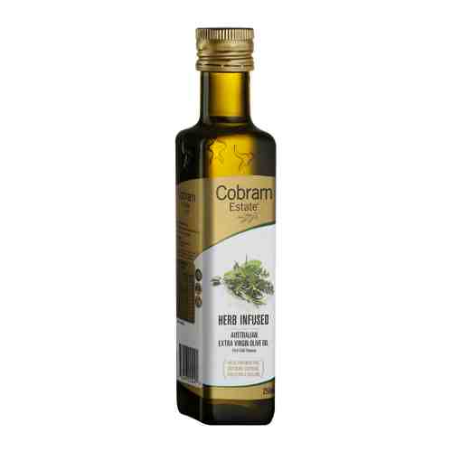 Масло Cobram Estate оливковое холодного отжима Extra Virgin c ароматом разнотравья нерафинированное 250 мл арт. 3458174