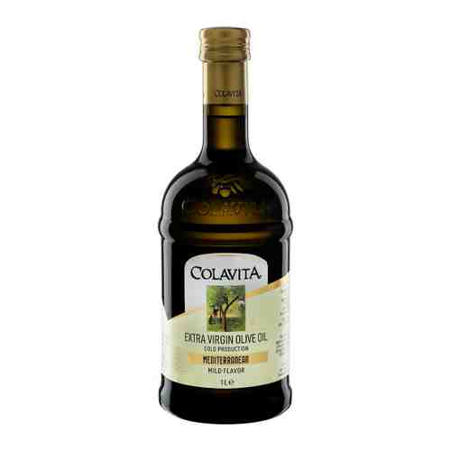 Масло Colavita оливковое высшего качества E.V. Mediterranean нерафинированное 1 л арт. 3446461