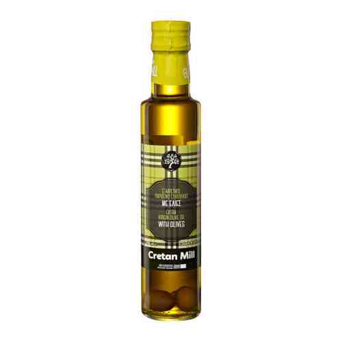 Масло Cretan Mill оливковое E.V. с оливками 0.25 л арт. 3432456