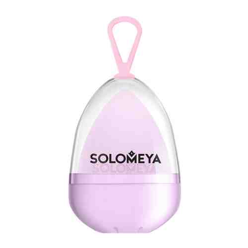 Спонж для макияжа Solomeya косметический меняющий цвет Purple-pink 1 штука арт. 3472878