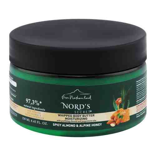 Масло для тела Nord's Secret Пряный миндаль и альпийский мед с эфирным маслом увлажняющее взбитое 250 мл арт. 3519801